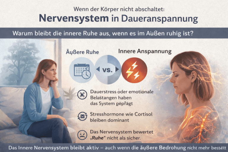Eine symbolische Darstellung des Nervensystems, das in Unordnung oder „überaktiviert“ aussieht